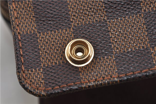 Authentic LOUIS VUITTON Damier Naviglio Shoulder Cross Body Bag N45255 LV 4316C