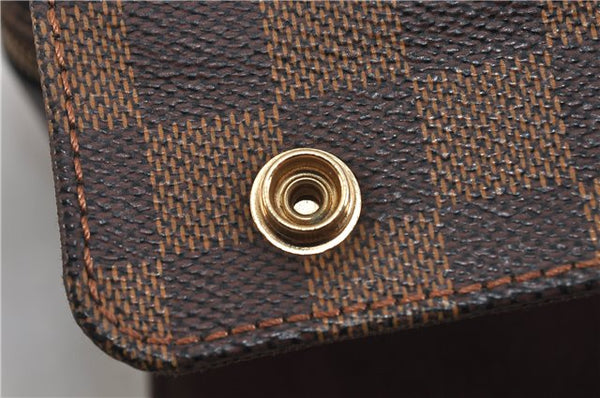 Authentic LOUIS VUITTON Damier Naviglio Shoulder Cross Body Bag N45255 LV 4316C