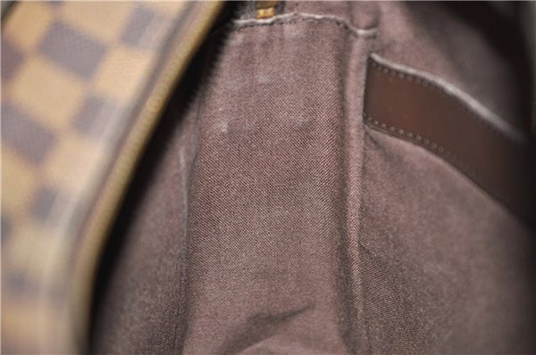 Authentic LOUIS VUITTON Damier Naviglio Shoulder Cross Body Bag N45255 LV 4316C