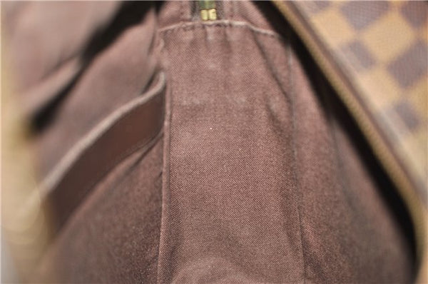 Authentic LOUIS VUITTON Damier Naviglio Shoulder Cross Body Bag N45255 LV 4316C