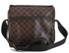 Authentic LOUIS VUITTON Damier Naviglio Shoulder Cross Body Bag N45255 LV 4316C