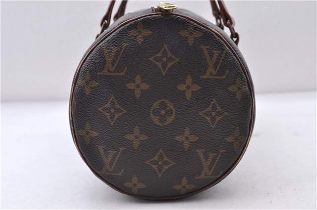 Authentic LOUIS VUITTON Monogram Papillon 30 Hand Bag Old Model LV 4317C
