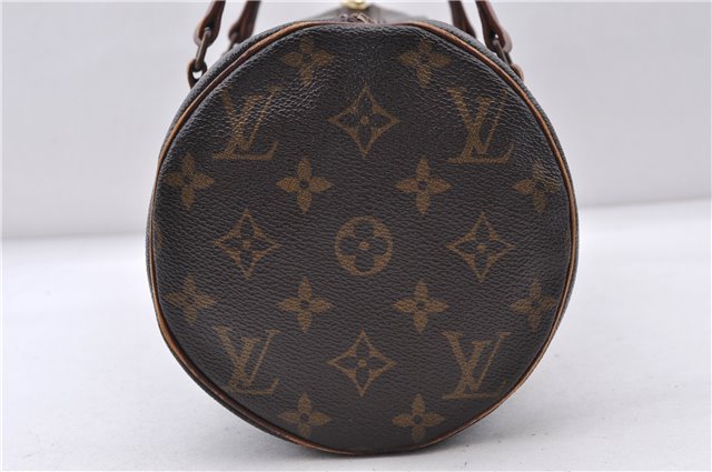 Authentic LOUIS VUITTON Monogram Papillon 30 Hand Bag Old Model LV 4317C