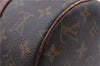 Authentic LOUIS VUITTON Monogram Papillon 30 Hand Bag Old Model LV 4317C