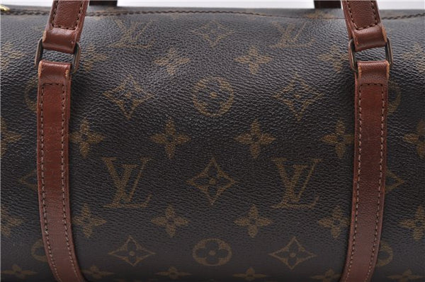 Authentic LOUIS VUITTON Monogram Papillon 30 Hand Bag Old Model LV 4317C