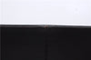 Authentic Ferragamo Wood Enamel Leather Shoulder Cross Body Bag Brown 4317D