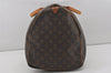 Authentic Louis Vuitton Monogram Keepall 55 Travel Boston Bag M41424 LV 4317I