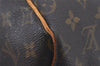 Authentic Louis Vuitton Monogram Keepall 55 Travel Boston Bag M41424 LV 4317I