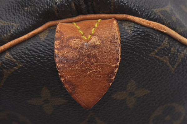 Authentic Louis Vuitton Monogram Keepall 55 Travel Boston Bag M41424 LV 4317I