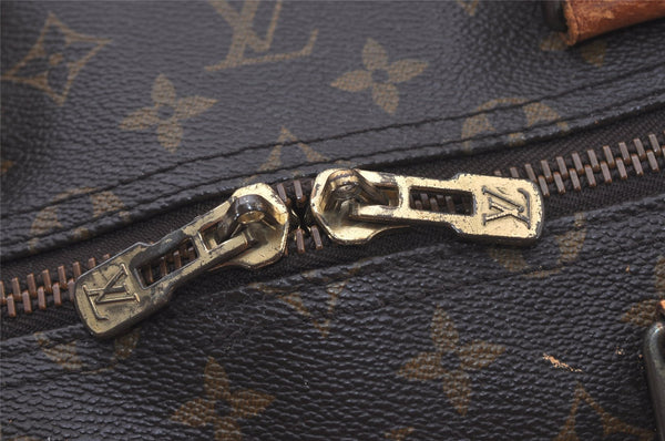Authentic Louis Vuitton Monogram Keepall 55 Travel Boston Bag M41424 LV 4317I