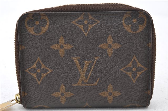 Authentic Louis Vuitton Monogram Zippy Coin Purse M60067 LV 4318E