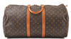 Authentic Louis Vuitton Monogram Keepall 55 Travel Boston Bag M41424 LV 4318F