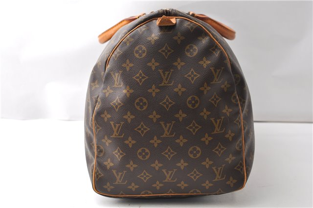 Authentic Louis Vuitton Monogram Keepall 55 Travel Boston Bag M41424 LV 4318F