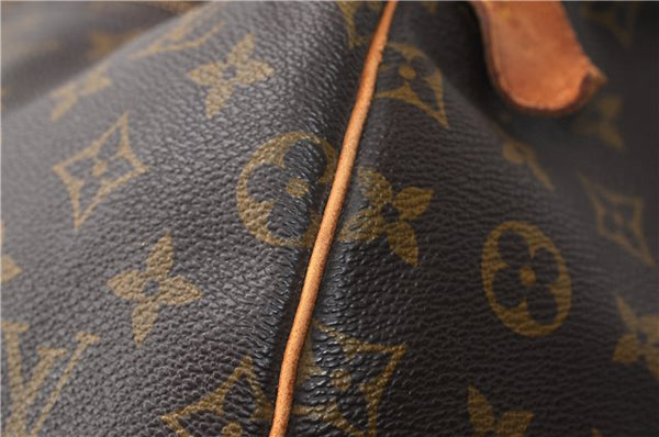 Authentic Louis Vuitton Monogram Keepall 55 Travel Boston Bag M41424 LV 4318F