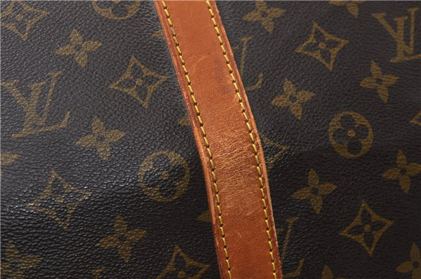 Authentic Louis Vuitton Monogram Keepall 55 Travel Boston Bag M41424 LV 4318F