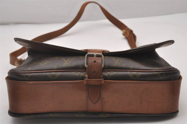 Authentic Louis Vuitton Monogram Cartouchiere GM Shoulder Bag Old Model 4318I
