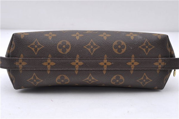 Auth LOUIS VUITTON Monogram Trousse Demi Ronde 23 Cosmetic Pouch M47520 LV 4319C