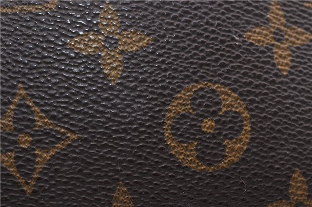 Auth LOUIS VUITTON Monogram Trousse Demi Ronde 23 Cosmetic Pouch M47520 LV 4319C