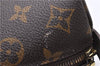 Auth LOUIS VUITTON Monogram Trousse Demi Ronde 23 Cosmetic Pouch M47520 LV 4319C