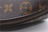 Auth LOUIS VUITTON Monogram Trousse Demi Ronde 23 Cosmetic Pouch M47520 LV 4319C