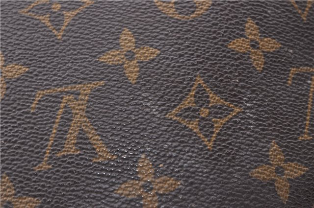 Auth LOUIS VUITTON Monogram Trousse Demi Ronde 23 Cosmetic Pouch M47520 LV 4319C