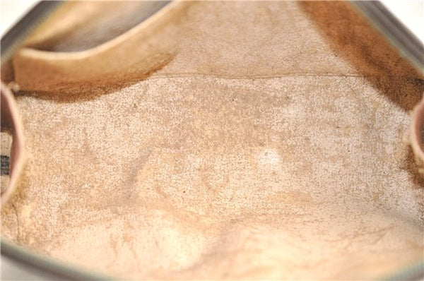 Auth LOUIS VUITTON Monogram Trousse Demi Ronde 23 Cosmetic Pouch M47520 LV 4319C