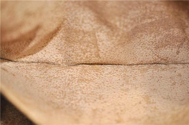 Auth LOUIS VUITTON Monogram Trousse Demi Ronde 23 Cosmetic Pouch M47520 LV 4319C