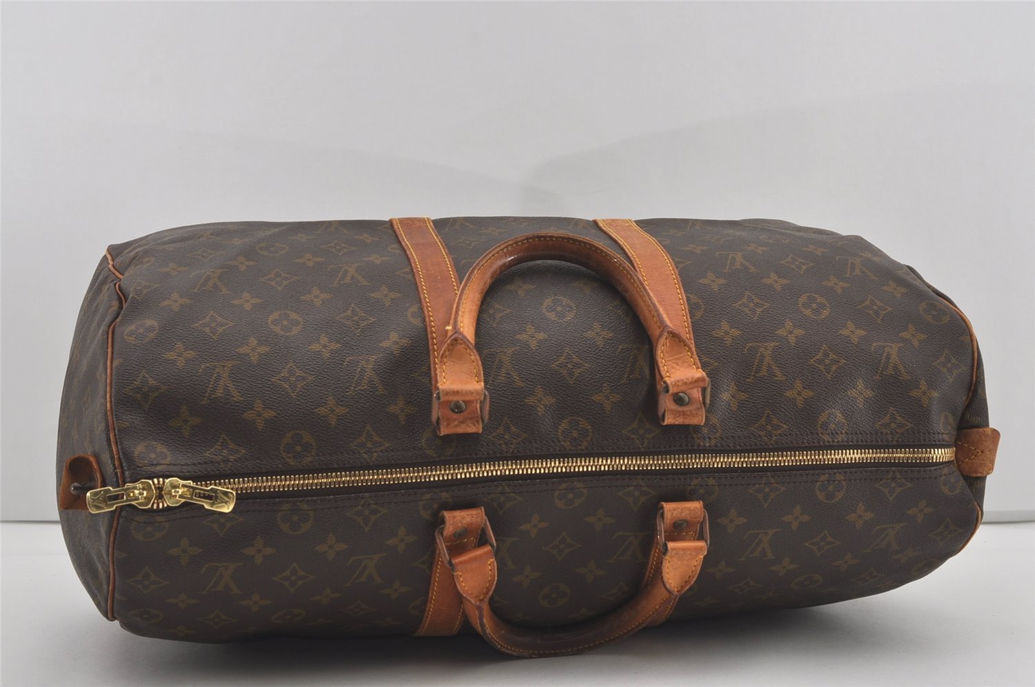 Authentic Louis Vuitton Monogram Keepall 50 Travel Boston Bag Old Model LV 4319I