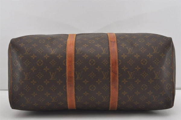 Authentic Louis Vuitton Monogram Keepall 50 Travel Boston Bag Old Model LV 4319I