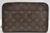 Authentic Louis Vuitton Monogram Orsay Clutch Hand Bag Purse M51790 LV 4320I