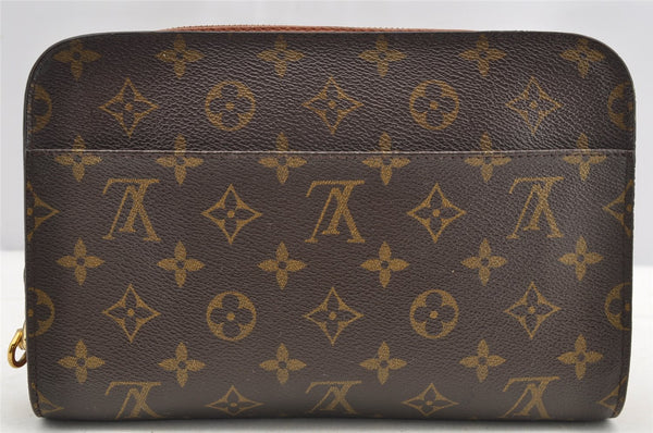 Authentic Louis Vuitton Monogram Orsay Clutch Hand Bag Purse M51790 LV 4320I