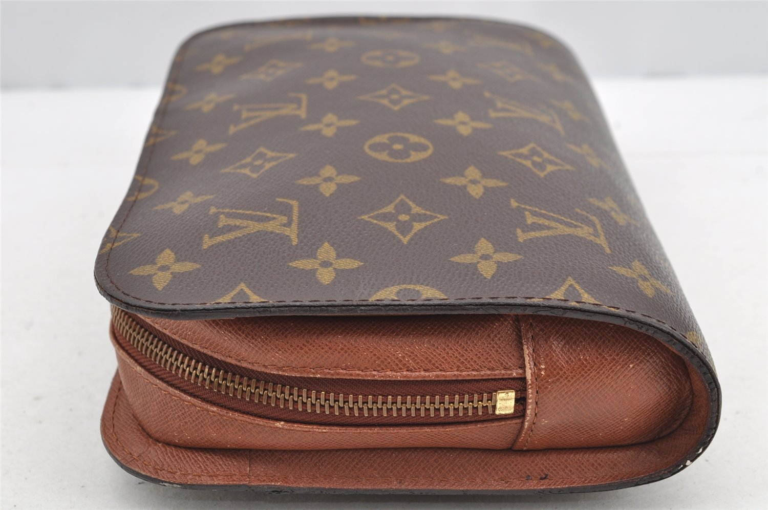 Authentic Louis Vuitton Monogram Orsay Clutch Hand Bag Purse M51790 LV 4320I