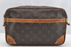 Authentic Louis Vuitton Monogram Compiegne 28 Clutch Hand Bag M51845 Junk 4321I