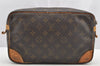 Authentic Louis Vuitton Monogram Compiegne 28 Clutch Hand Bag M51845 Junk 4321I