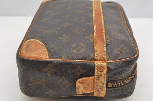Authentic Louis Vuitton Monogram Compiegne 28 Clutch Hand Bag M51845 Junk 4321I