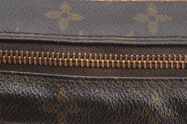 Authentic Louis Vuitton Monogram Compiegne 28 Clutch Hand Bag M51845 Junk 4321I