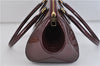 Authentic LOUIS VUITTON Vernis Sherwood PM Hand Bag Purple M91492 LV 4322C