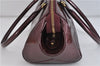 Authentic LOUIS VUITTON Vernis Sherwood PM Hand Bag Purple M91492 LV 4322C