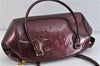 Authentic LOUIS VUITTON Vernis Sherwood PM Hand Bag Purple M91492 LV 4322C