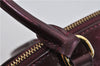 Authentic LOUIS VUITTON Vernis Sherwood PM Hand Bag Purple M91492 LV 4322C