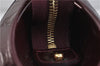 Authentic LOUIS VUITTON Vernis Sherwood PM Hand Bag Purple M91492 LV 4322C