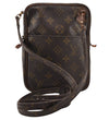 Authentic Louis Vuitton Monogram Danube Shoulder Cross Bag Old Model LV 4322I