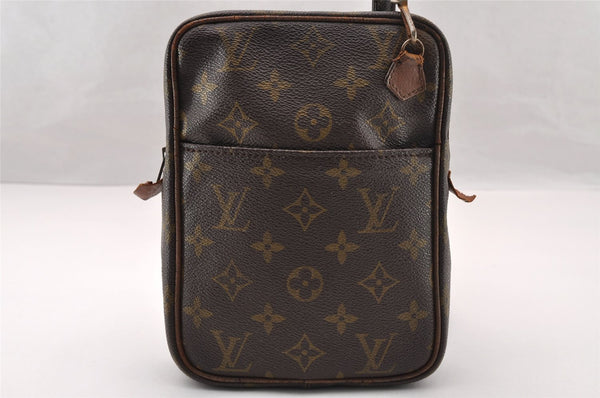Authentic Louis Vuitton Monogram Danube Shoulder Cross Bag Old Model LV 4322I