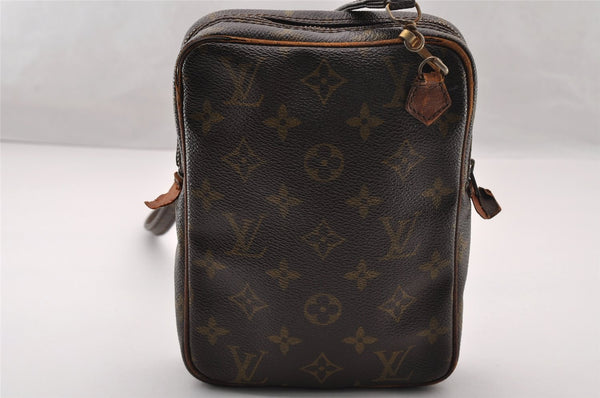 Authentic Louis Vuitton Monogram Danube Shoulder Cross Bag Old Model LV 4322I