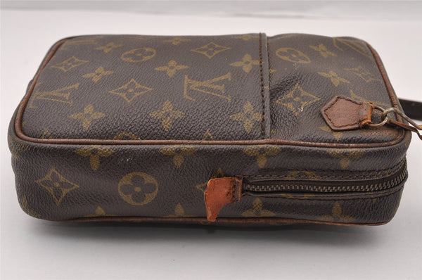 Authentic Louis Vuitton Monogram Danube Shoulder Cross Bag Old Model LV 4322I
