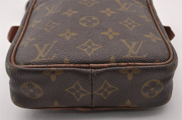 Authentic Louis Vuitton Monogram Danube Shoulder Cross Bag Old Model LV 4322I