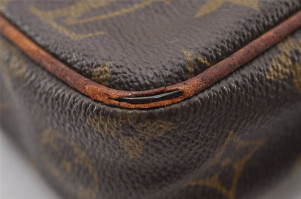 Authentic Louis Vuitton Monogram Danube Shoulder Cross Bag Old Model LV 4322I