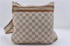 Auth Louis Vuitton Damier Azur Pochette Bosphore Shoulder Bag N51112 Junk 4323D