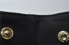 Authentic PRADA Canapa SS 2Way Shoulder Hand Bag Canvas Black 4324D