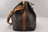 Authentic Louis Vuitton Monogram Petit Noe M42226 Shoulder Drawstring Bag 4324I